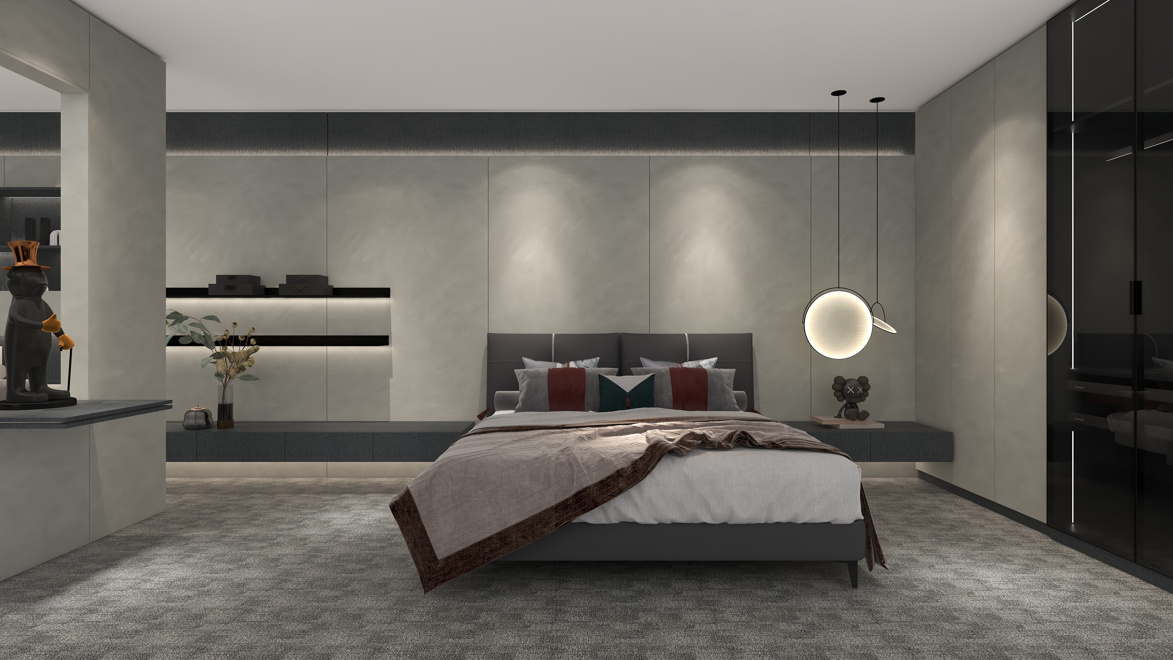 轻奢风格云影U+系列·卧室 轻奢风格云影U+系列·卧室