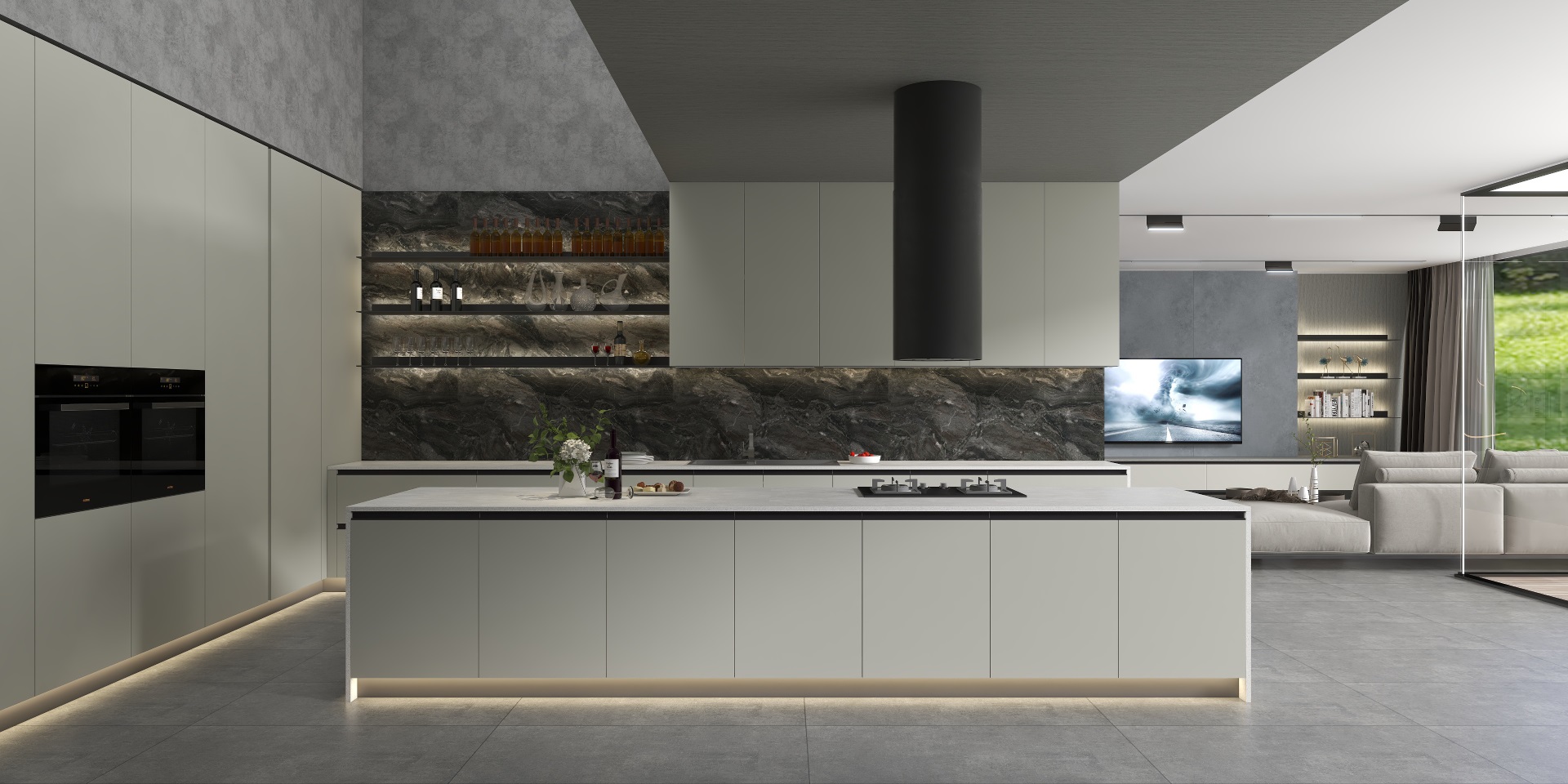 定制橱柜选深色好还是浅色好?如何搭配定制橱柜?