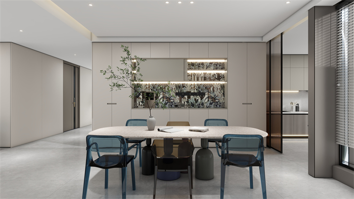 整家定制方案,全屋空间一体化设计、一站式配齐