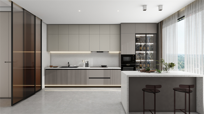 整家定制方案,全屋空间一体化设计、一站式配齐