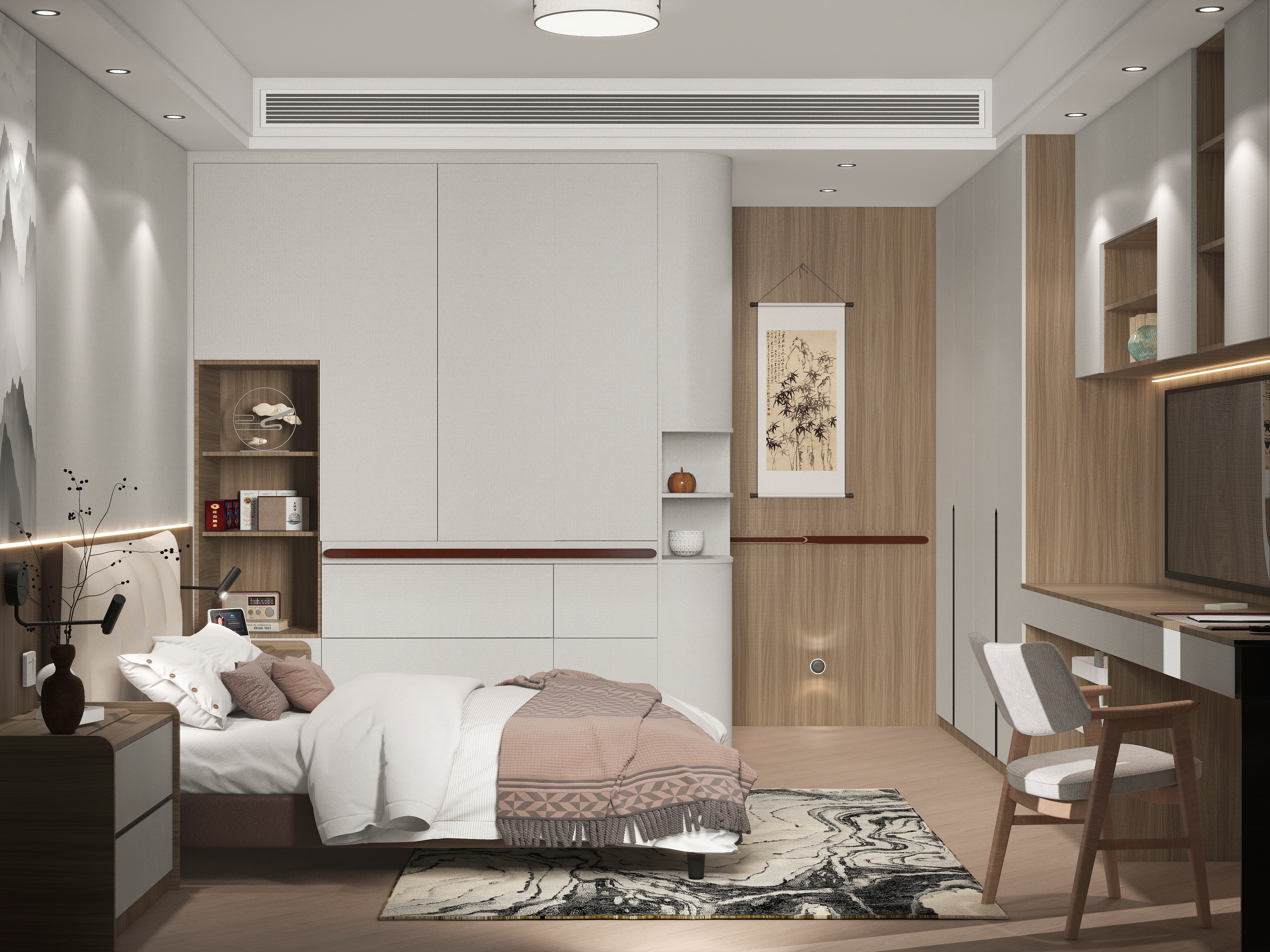 卧室系统|父母房这样设计,享受生活、孝敬父母两不误